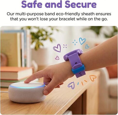 16 قطعة من أقفال الشريط السحري، مشابك حامل من السيليكون لسوار MagicBand، حلقات أمان عالمية للساعة الذكية مقاس 24 مم، متعددة الألوان in Kuwait