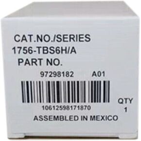 1756-TBS6H/A New and Sealed in Box 1756TBS6H/A 1 Year Warranty in Saudi Arabia