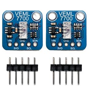 2PCS VEML7700 Ambient Light Sensor Module, I2C IIC Interface, 16-Bit Light Environment Sensor, 0-120k Lux Range, for Arduino/ESP32/Smart Home in Kuwait