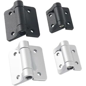 Zinc Alloy Adjustable and Positionable Damping Hinge Industrial Equipment 1Pcs(40mmX37.8mm-Black) in Kuwait