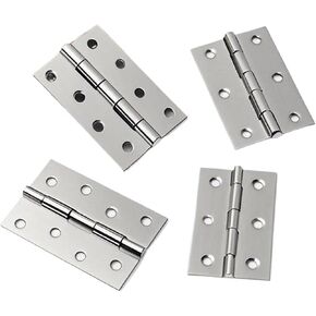1-4 Inch Stainless Steel Universal Door Hinges Connector 2/4/6/8Pcs(2.5 Inch,4Pcs) in Saudi Arabia