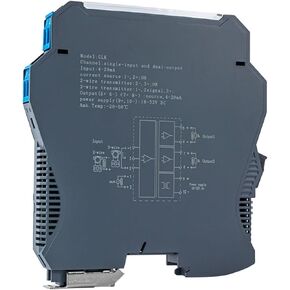 DC24V Signal Isolator 0-10v to 4-20ma Signal Converter Isolator 4 20ma to 0 10v Analog Signal Converter Isolation(4-20MA_-_0-20MA Input) in Kuwait