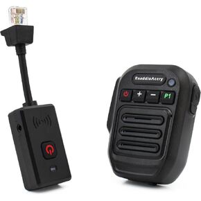ميكروفون مكبر صوت لاسلكي لـ Kenwood NX700 NX800 NX-820 NX-920 TK8180 TK7180 TK7360 TK8160 ميكروفون لاسلكي طويل المدى للسيارة مع مشبك 360 درجة، شحن USB-C in Kuwait