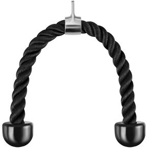 Tricep Rope Pull Down Cable, 27 Inch Length, Attachment for Gym Workout Exercise in Saudi Arabia