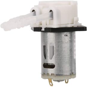 12V 3x5 Dosing Pump DIY Peristaltic Tube Head for Aquarium Lab Chemical Analysis (White) in Saudi Arabia