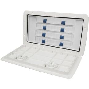 Tempress White 1323 Cam Tackle Hatch, 13 X 23.25 X 11 in Kuwait