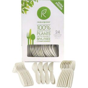 Repurpose Compostable Assorted Utensils - 24pk in Saudi Arabia