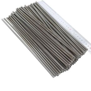 Spring Compression Length 300mm 0.3-0.8 1.0mm 65 Mn Manganese High Carbon Steel Y-Shaped Soft Pressure Return Metal Long Springs(12mm,2pcs 0.5mm) in Saudi Arabia