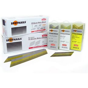 SpotNails 1510APB 1-1/4" برايت 15 Ga DA زاوية برادس 16M in Kuwait
