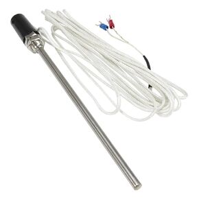 K E Type 5m Cable 200mm Probe Head Thermocouple Temperature Sensor WRET-03 1Pcs in Kuwait