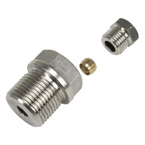 M27 Moverable Mounting Nut for Probe Thermocouple Or RTD M27*2 1Pcs | 4mm hole diameter in Kuwait