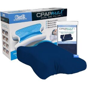 مجموعة غطاء وسادة Contour CPAPmax Cooling Gel & Blue Navy in Kuwait