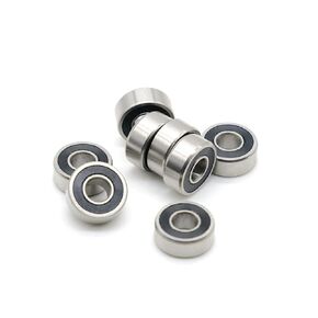 2 قطعة SR166 2RS CB ABEC7 4.763X9.525X3.175mm الفولاذ المقاوم للصدأ الهجين محمل كروي سيراميك لبكرات الصيد in Kuwait
