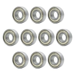 الكرات غطاء الحديد درع 6202ZZ عالية الكربون الصلب كرة أخدود عميقة تحمل 15 مللي متر x 35 مللي متر x 11 مللي متر 10 قطعة in Kuwait