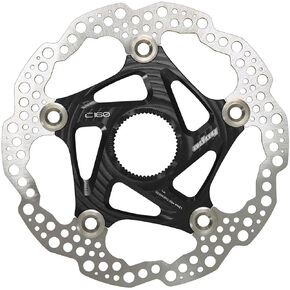Hope MTB Floating Centre-Lock Disc Brake Rotor - 180mm, Center-Lock, Black | bike-brake-rotors in Saudi Arabia