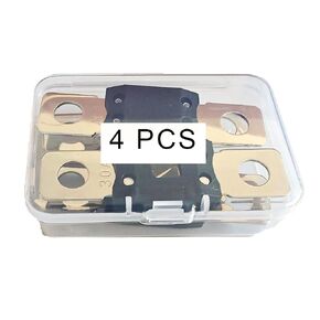 60A ANM، 60A 32V، 60AMG Fuse، 60Amp، 60ANM، مسمار صمامات عالي التيار متوافق مع السيارات والشاحنات ومركبات البناء والحافلات والقوافل (4 قطع) in Kuwait