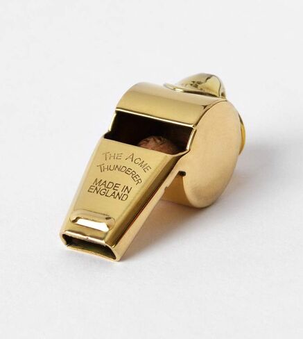 ACME THE Thunderer Whistle No. 58.5 | Polished Brass in Kuwait