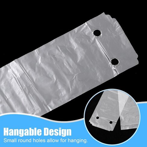 Xindojuz 100 PCS Clear Umbrella Bags, 28.35 × 5.12 Inch Long Disposable Wet Umbrellas Bags Replacement Refills, Waterproof Umbrella Cases Disposable Covers Long Rain Umbrellas Sleeves in Kuwait