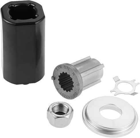 835257K1 Flo-Torq II Marine Hub Kit, Replacement for Mercury Outboard 70-300 HP & Mercruiser Alpha/Alpha One/Bravo One, 15 Spline Design in Kuwait