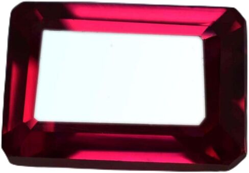 4.70 Ct Natural Ruby Red Emerald Cut CERTIFIED Ring Size Loose Gemstone in Kuwait