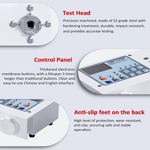 Digital Torque Meter for Bottle Caps, Digital Torque Gauge, Torque Meter with Screwdriver/Torque Wrench, Calibration And Torque Test Of Bottle Caps 10 in Kuwait