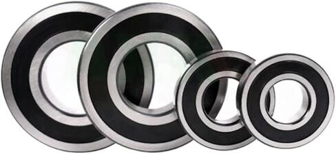 Bearing 6901-2RS 6901-2RS 12x24x6 Shielded Deep Groove Ball Bearings Single Row 10Pcs in Kuwait