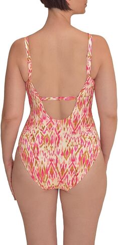 Amoena Istria Mastectomy One-Piece Grapefruit/Multi in Kuwait