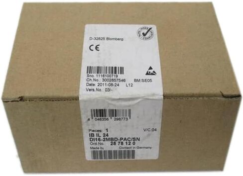 IB IL 24 DI 16-2MBD-PAC/SN 2878120 New and Sealed in Box IB IL 24 DI 162MBDPAC/SN 2878120 1 Year Warranty in Saudi Arabia