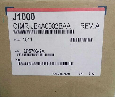 CIMR-JB4A0002BAA New and Sealed in Box CIMRJB4A0002BAA 1 Year Warranty in Saudi Arabia
