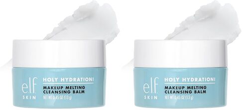 e.l.f. SKIN Holy Hydration! Makeup Melting Cleansing Balm, Face Cleanser & Makeup Remover, Infused with Hyaluronic Acid to Hydrate Skin in Saudi Arabia