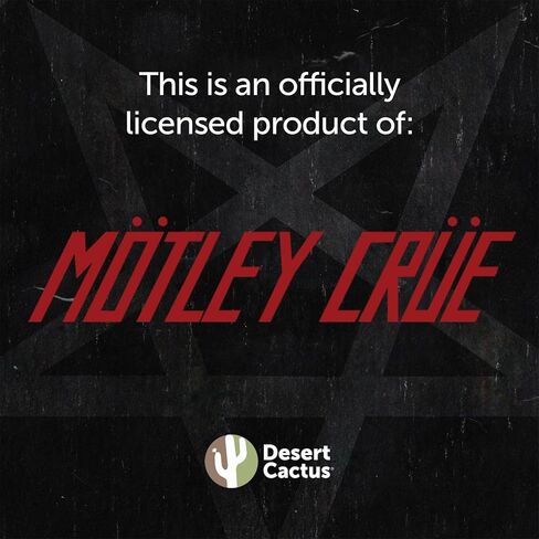 Desert Cactus Motley Crue Flag 100% Polyester Indoor Outdoor 3x5 feet Band Flags (Flag B) in Kuwait