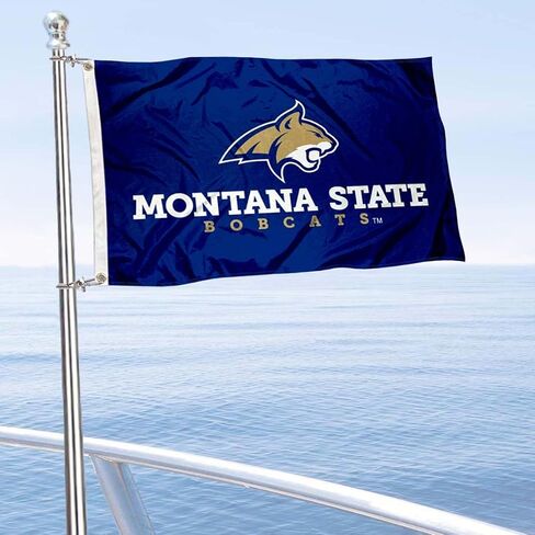 Montana State Bobcats Boat and Nautical Flag in Kuwait