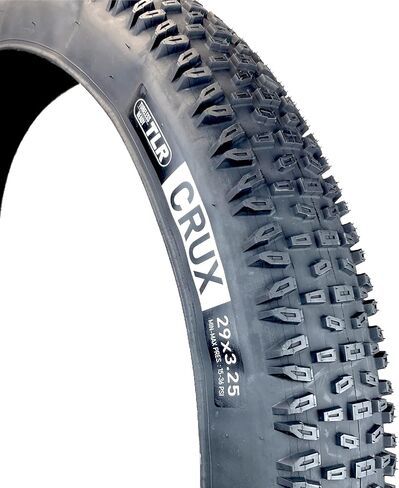 إطار دراجة Duro Crux مقاس 29x3.25 سمين، جاهز بدون أنبوب مع خرزات قابلة للطي - 29+ إطار دراجة جبلية in Kuwait