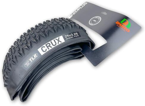 إطار دراجة Duro Crux مقاس 29x3.25 سمين، جاهز بدون أنبوب مع خرزات قابلة للطي - 29+ إطار دراجة جبلية in Kuwait