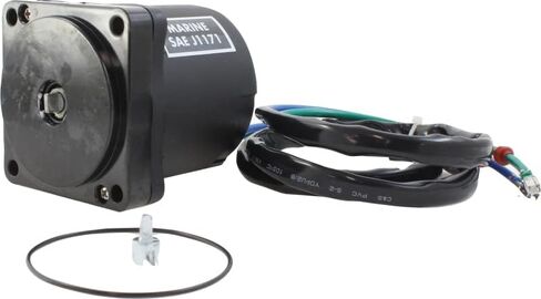 Tilt Trim Motor Compatible with OMC, Evinrude & Johnson Outboard Marine Engines 75HP-250HP FFI 98 99 00 01 02 03 04 05 06 07 08 Replaces 438786 439937 5005254 6238 18-6281 74-35-10844 12 Volt in Kuwait
