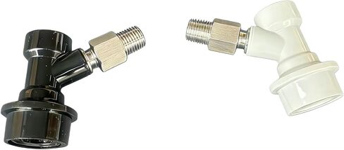 2 قطعة Hombrew 304 المقاوم للصدأ مضيئة قفل الكرة إلى 1/4MPT-أنثى مضيئة (1/4 FFL) × 1/4 "MPT أجهزة البيرة in Kuwait
