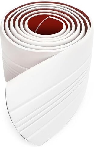 keel guard for fiberglass boat, Hull Protector for Bass Boats and Fishing Boats, aluminum boat accessories, prevents rock ramp scratch damage, is easy to install and sticks firmly (6.6ft/ White) in Kuwait