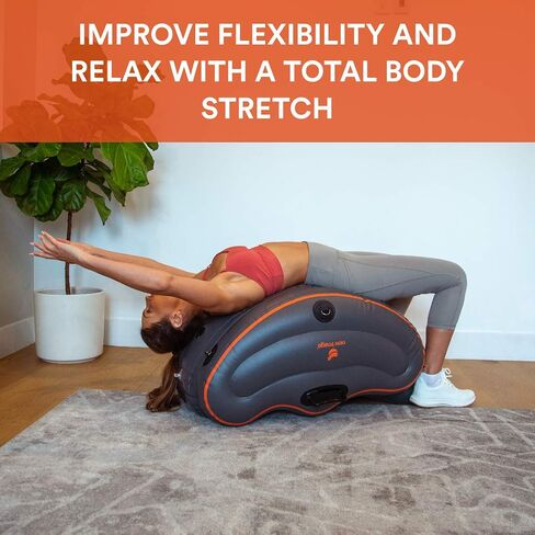 New Image FITT Curve Inflatable Total Body Workout System - Core Strength, Balance & Flexibility Trainer with Resistance Bands & Exercise Guide - Portable Home Fitness Platform in Kuwait