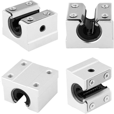 Professional 2pcs SBR16 Linear Rail Guide D16 300 400 500 600 1000 1200 1500mm Fully Slide Support +4pcs SBR16UU Bearing Block for CNC(1500mm) in Kuwait