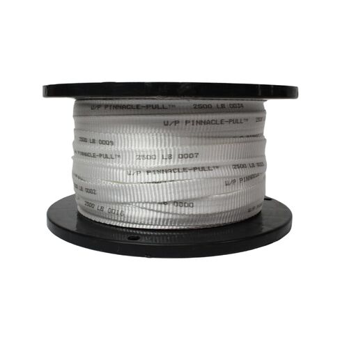 Tape 3/4" x 500' Heavy-Duty Measuring Mule Tape - 2500 lb Low-Stretch Webbing Polyester Flat Rope for Cable Pulling & Conduit Installation | Low-Stretch Polyester Webbing Rope for Cable Pulling & Conduit Installation in Kuwait