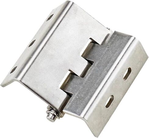 Hyperbolic Irregular Hinge Stainless Steel Concealed Installation 1Pcs in Saudi Arabia