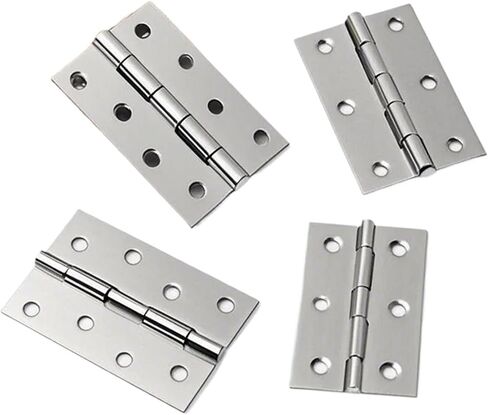 1-4 Inch Stainless Steel Universal Door Hinges Connector 2/4/6/8Pcs(2.5 Inch,4Pcs) in Saudi Arabia