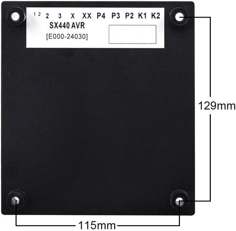 SX440 Generator AVR Voltage Regulator Stabilizer Control Panel for 200KW Brushless Genset Parts in Kuwait