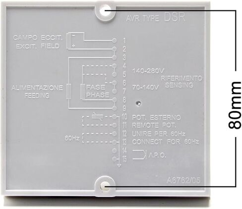 مع DSR AVR منظم الجهد الكهربائي الأوتوماتيكي لوحة دائرة التحكم المثبت لأجزاء مجموعة مولدات الديزل in Kuwait