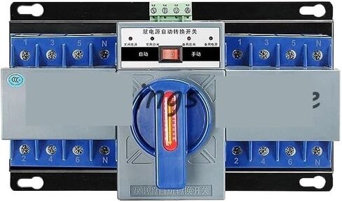 2P 4P 63A Dual Power Automatic Transfer Switch Single-Phase Three-Phase 220v Household ATS Switching Power-Off Control in Kuwait
