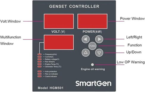 HGM501 Gasoline Generator Controller Small Diesel Genset Control Panel HGM501-S03 in Kuwait