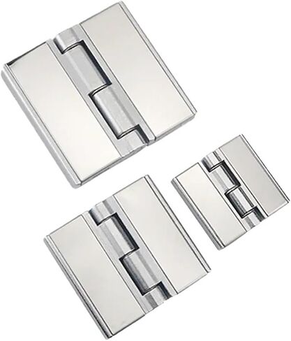 Zinc Alloy Hinges with Stainless Steel Cover Plates Industrial Machinery 1Pcs(104mmX100mm) in Kuwait