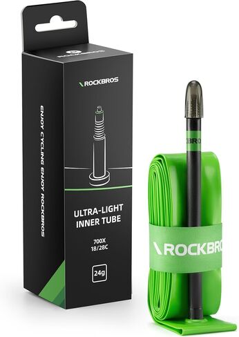 أنبوب دراجة ROCKBROS 700C≈622 مم أنابيب داخلية لصمام بريستا 700C×18/23/25/28C(65 مم/85 مم) أنابيب دراجة عامة خفيفة الوزن وسهلة الاستخدام لركوب الدراجات in Kuwait