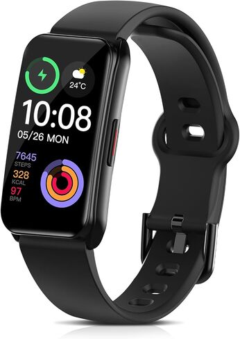 Choiknbo Fitness Tracker Watch with 24/7 Heart Rate, Blood Oxygen, Sleep Monitor, Activity Trackers with Step Counter Calorie Pedometer Watch for Women Men, IP68 Waterproof in Kuwait
