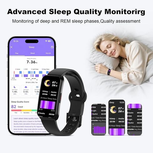 Choiknbo Fitness Tracker Watch with 24/7 Heart Rate, Blood Oxygen, Sleep Monitor, Activity Trackers with Step Counter Calorie Pedometer Watch for Women Men, IP68 Waterproof in Kuwait